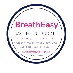 Breatheasy Web Design logo